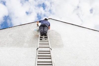 Peinture extérieure à Mantes-la-Ville — façades et ravalement